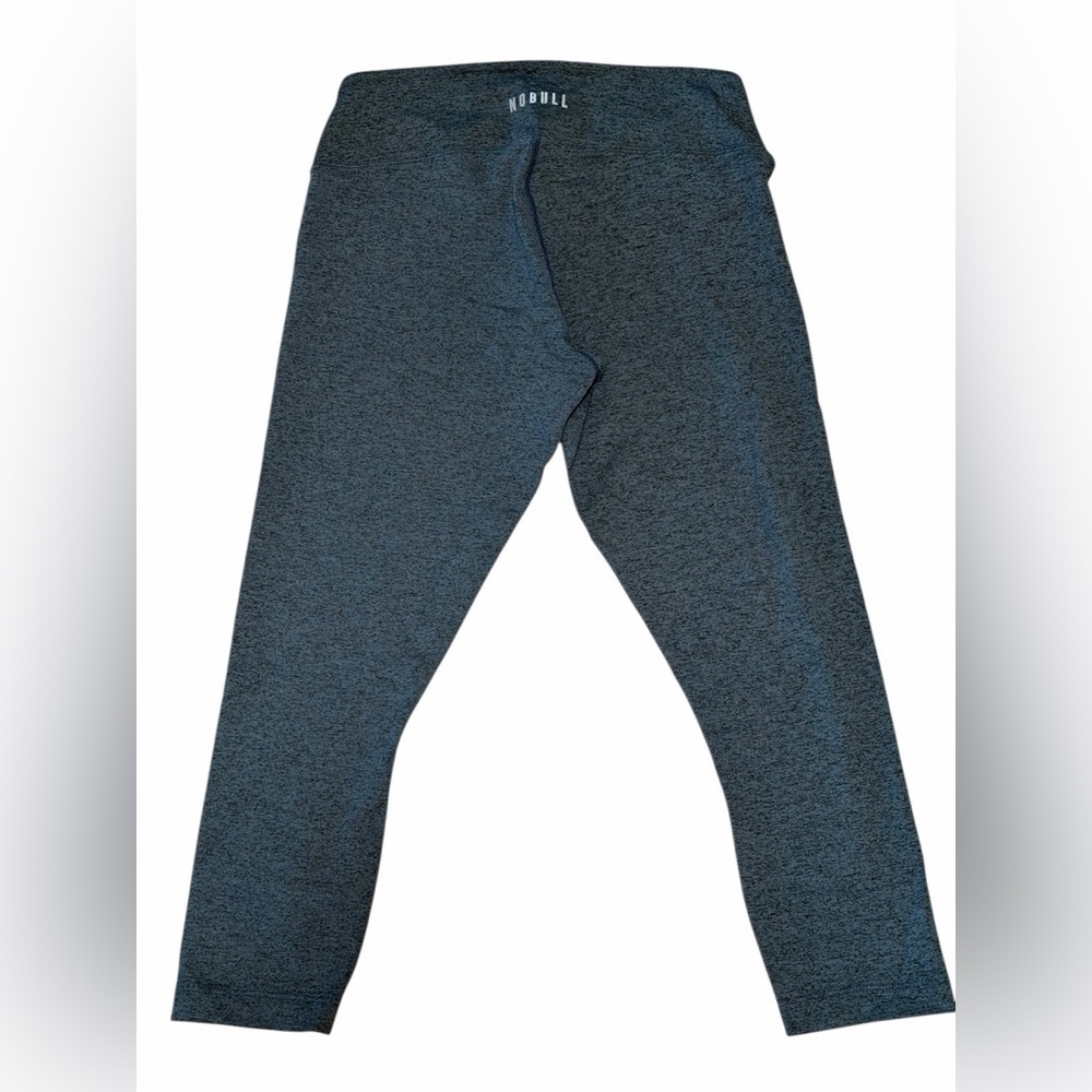 NOBULL Cropped Ankle Leggings Heathered grey Womens Sz Medium